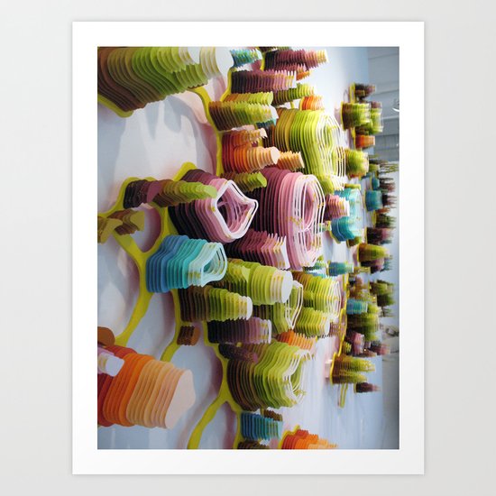 Flameobic Opulation Art Print