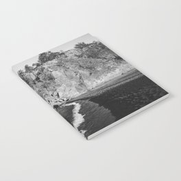 Black Sand Beach | Black. and White Photography Notebook