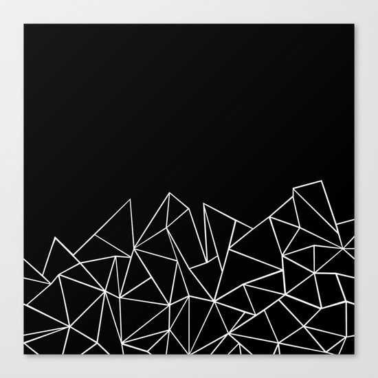 Ab Peaks Canvas Print