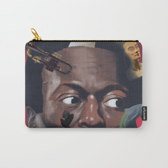 Miles totems around his head Carry-All Pouch