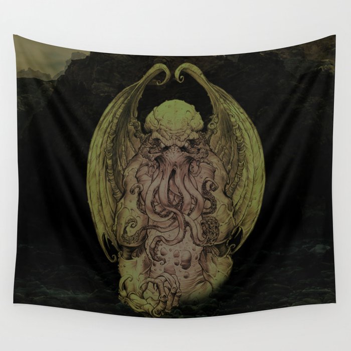 Cthulhu : Cosmic God Of Horror Wall Tapestry