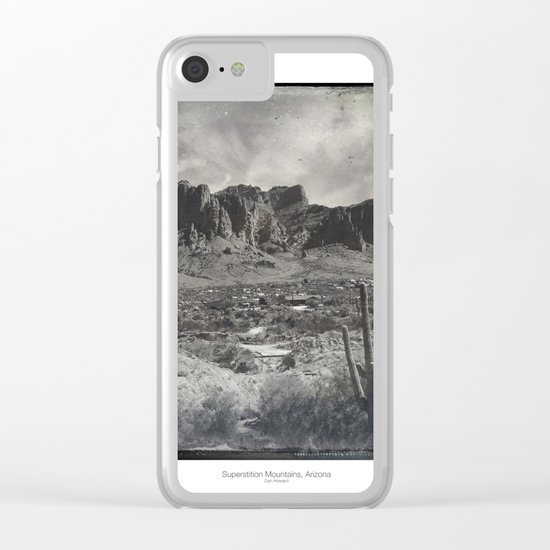 Superstition Mountain - Arizona Desert Clear iPhone Case
