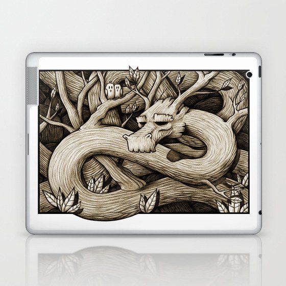 Tree Dragon Laptop & iPad Skin