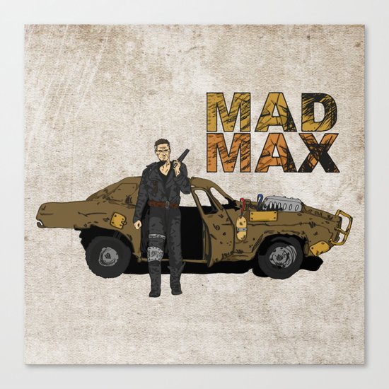 The Road Warrior Canvas Print