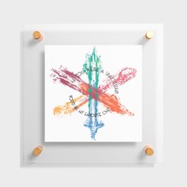 If you were a Spaceship....You'd be my favorite one.... Floating Acrylic Print
