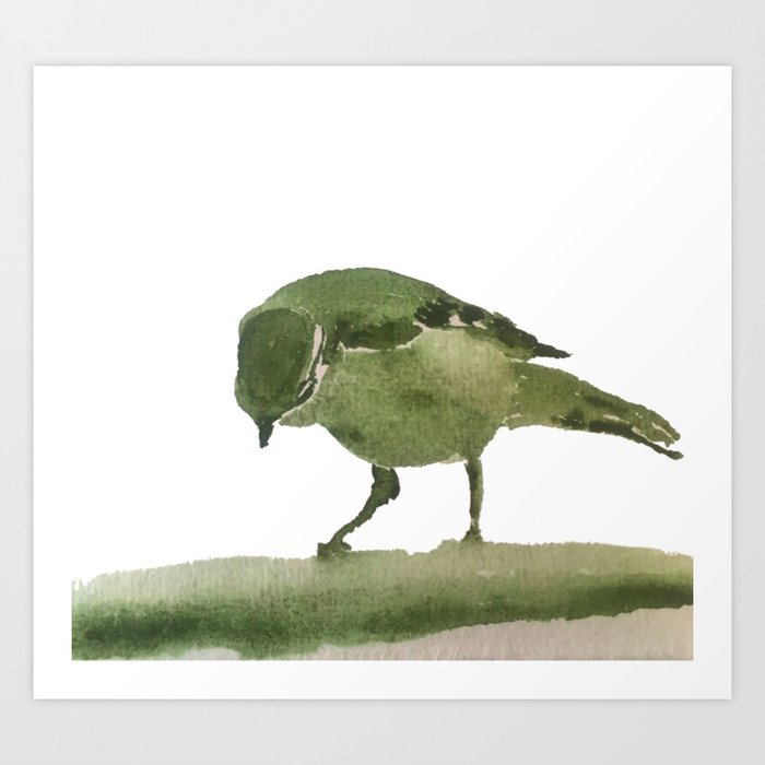 Curious Sparrow Art Print
