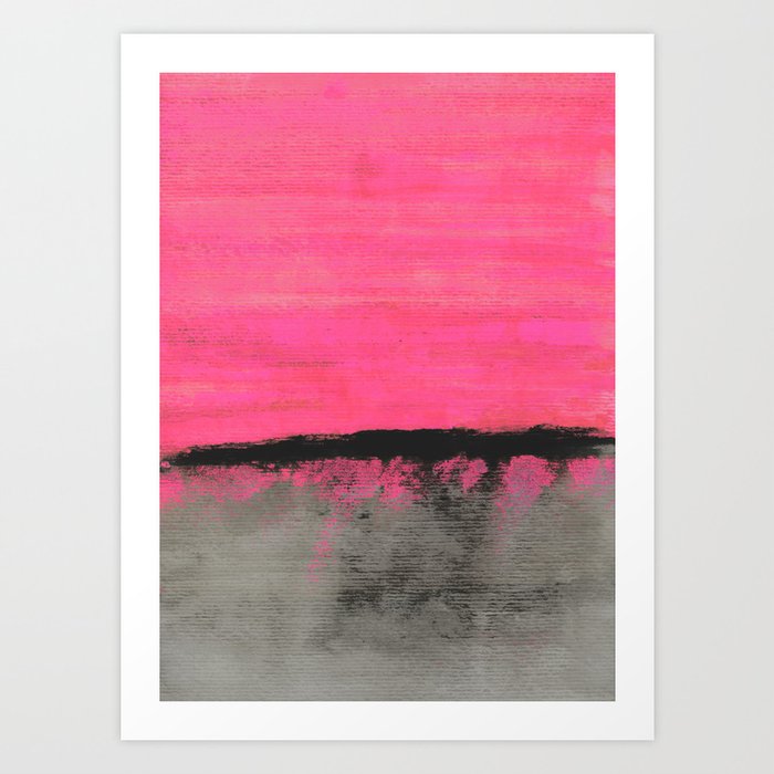 Sunset Horizon Art Print