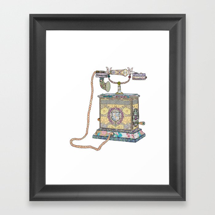 waiting for your call since 1896 Framed Art Print