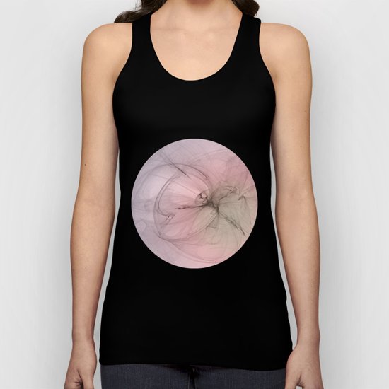 Floating creature abstract fractal Unisex Tank Top