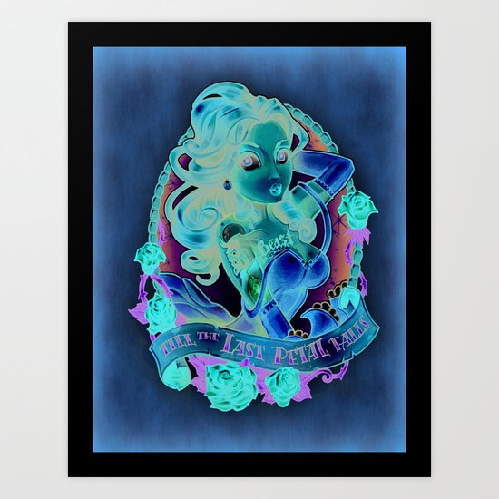 Till The Last Petal Falls Art Print