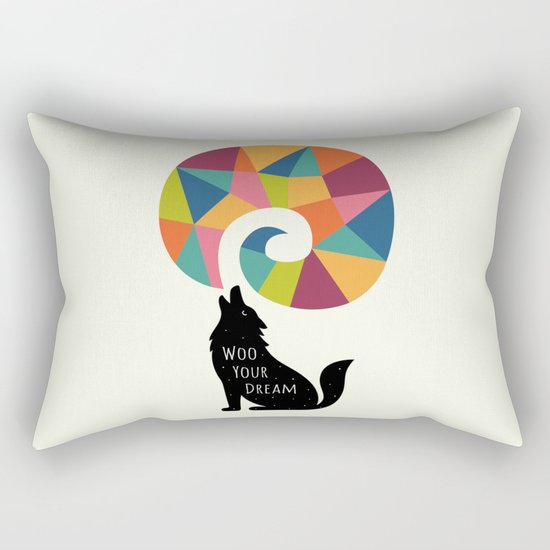 Woo Your Dream Rectangular Pillow