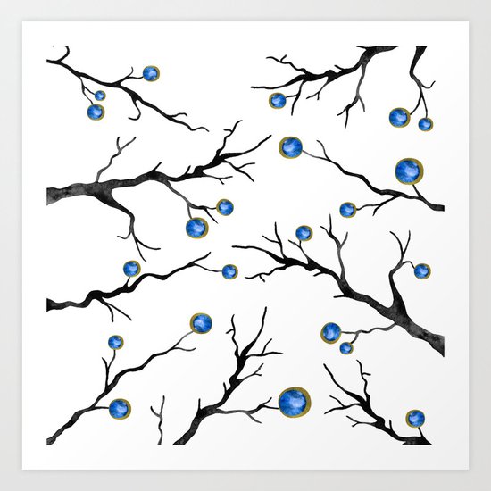 Cold Winter Art Print