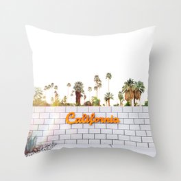 California Love Throw Pillow