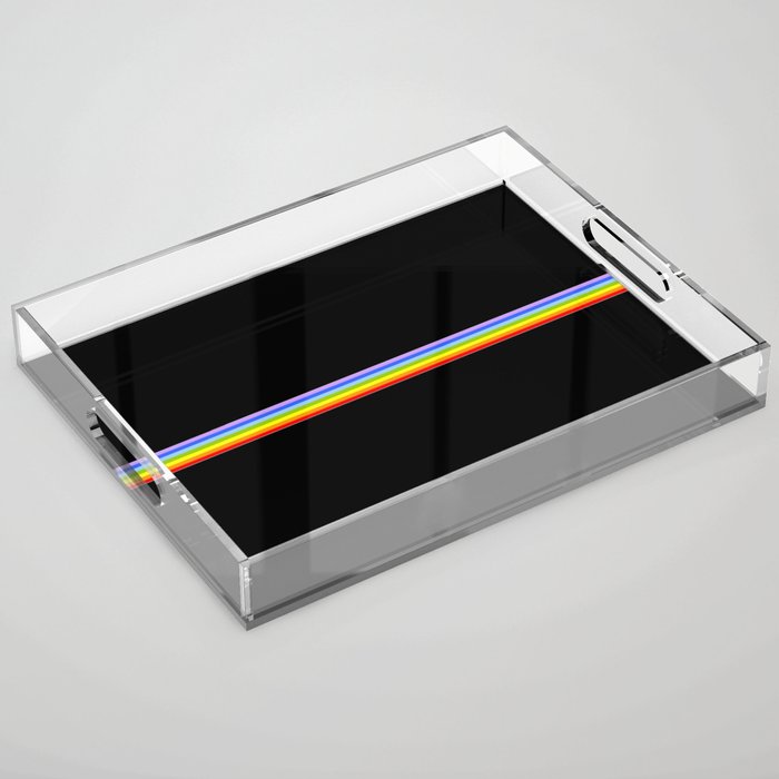 Variation on the Rainbow 4 Acrylic Tray