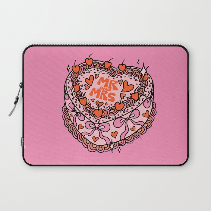 Mr. and Mrs. Cake Laptop Sleeve