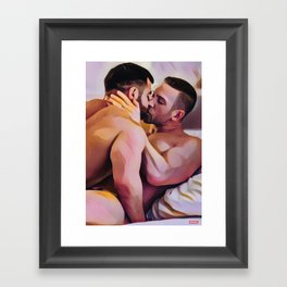 Couple Goals Framed Art Print