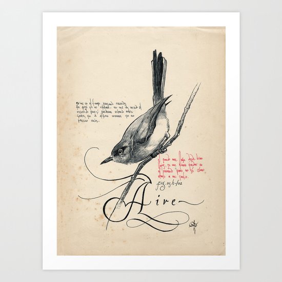 Bird 03 Art Print