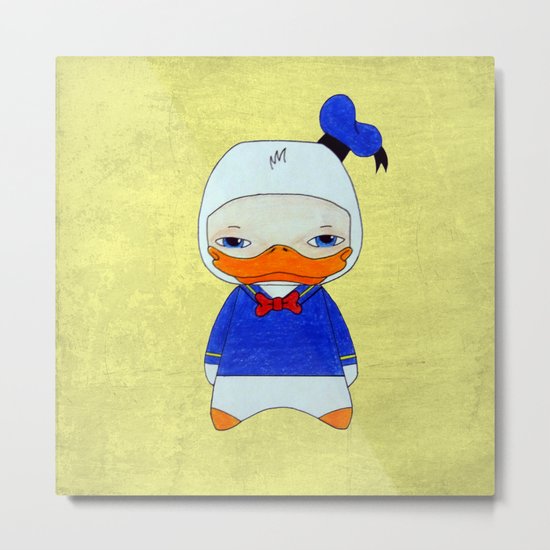 A Boy - Donald Duck Metal Print