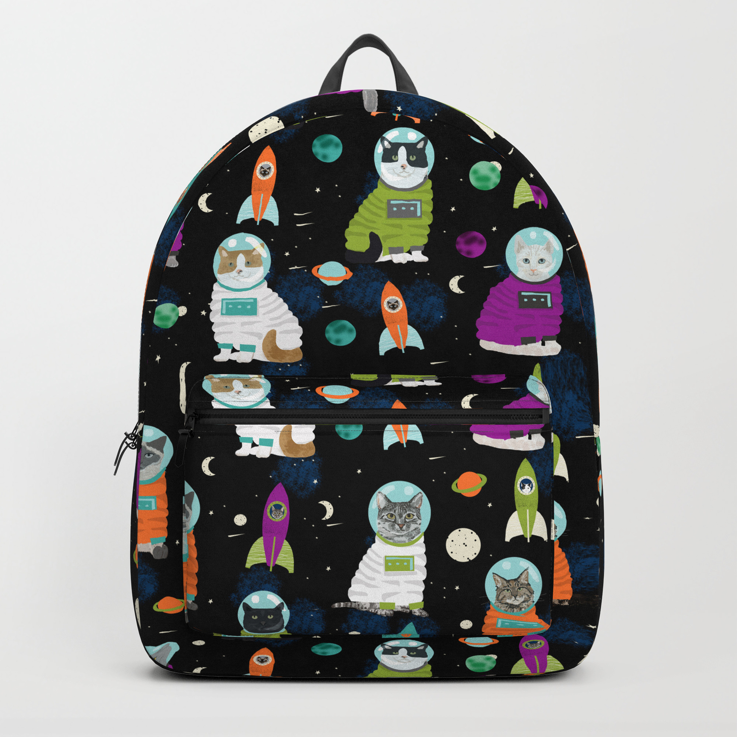 cat print backpack