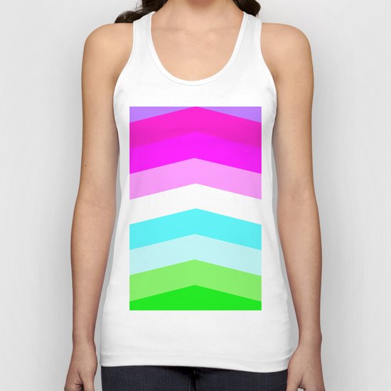 Pastel Rainbow Unisex Tank Top