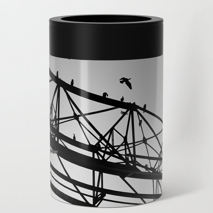 Tower Crane and Birds | Industrial Style Photography  Can Cooler