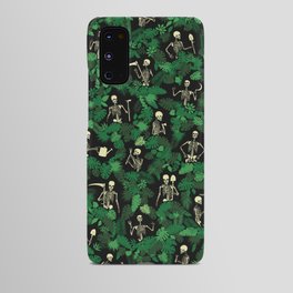 Garden Of Lost Souls Goth Gardener Skeleton Pattern Android Case