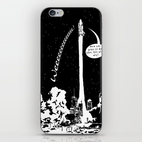 Space shuttle iPhone & iPod Skin