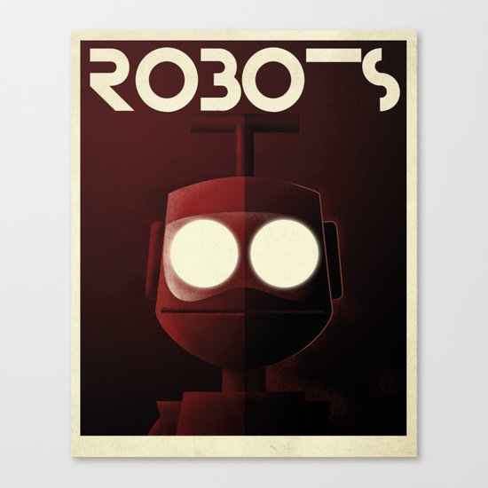 Robots - Nono Canvas Print