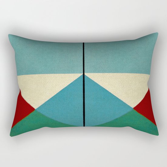 Geometric Thoughts 1 Rectangular Pillow
