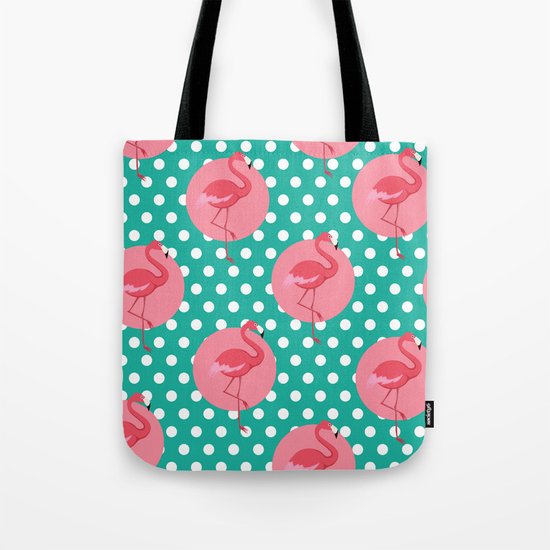 FLAMINGO 3 Tote Bag