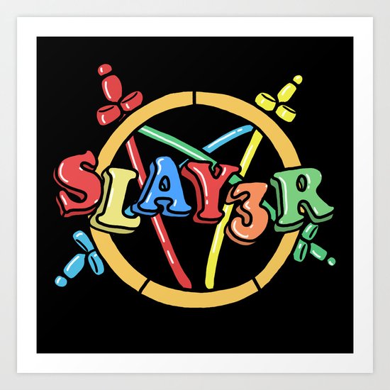 Slayer—For Kids! Art Print