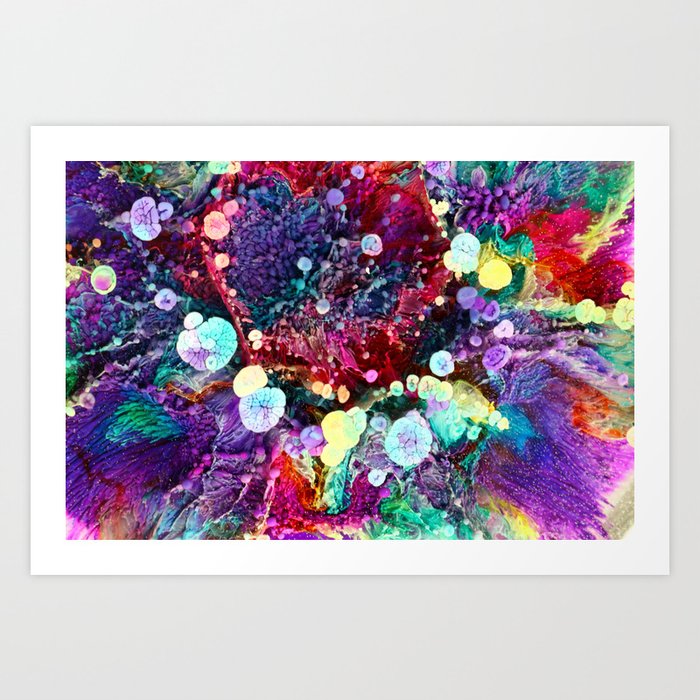 Microcosmos Macro 2 Art Print