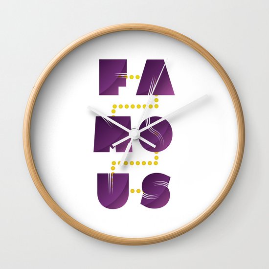 Famous Wall Clock