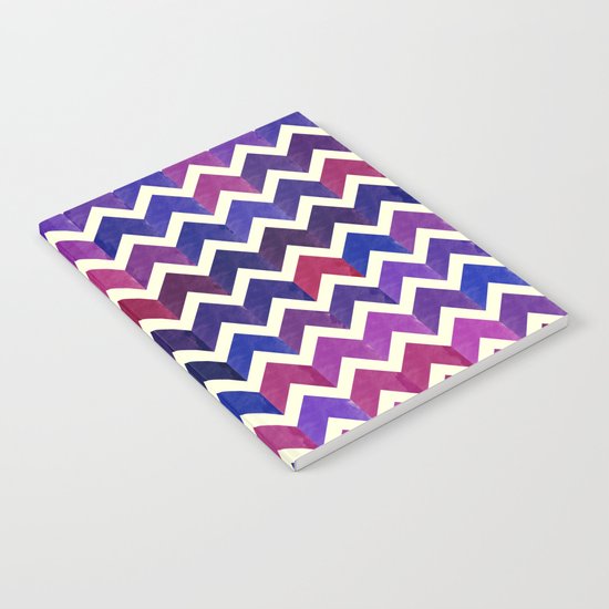 Colorful Chevron Pattern II Notebook