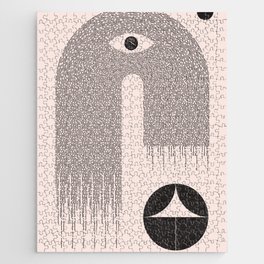 914 // Eyefall // Abstract Boho Jigsaw Puzzle