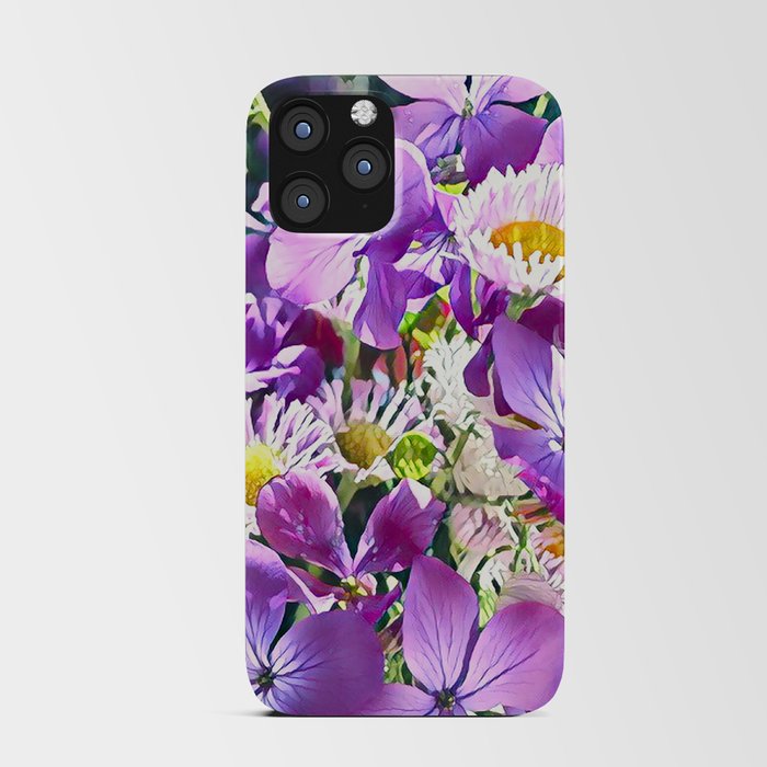 Lilac Shower iPhone Card Case
