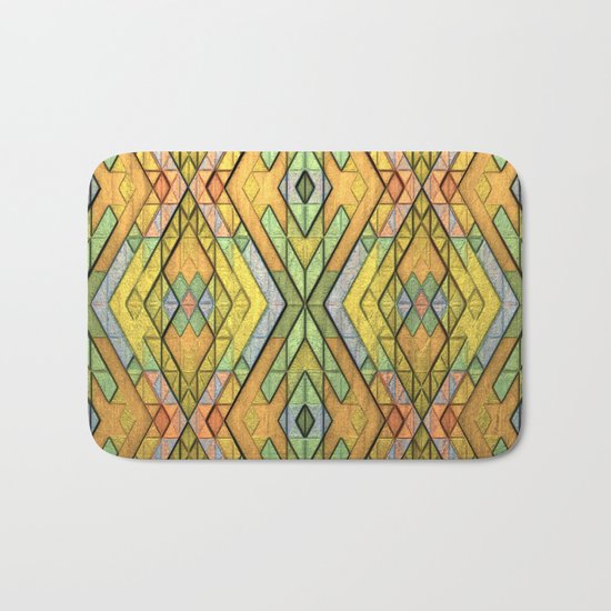 Deco Diamonds Bath Mat
