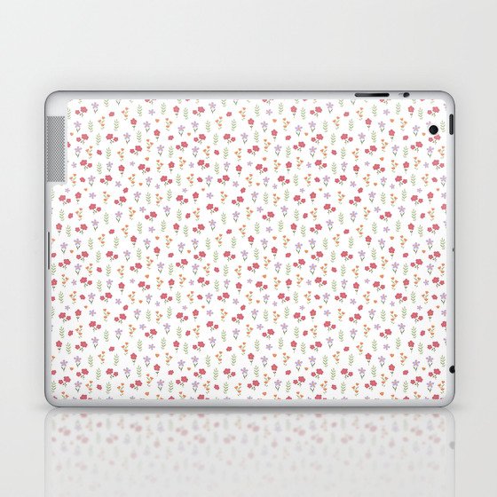 Digital Flowers Cute Laptop & iPad Skin
