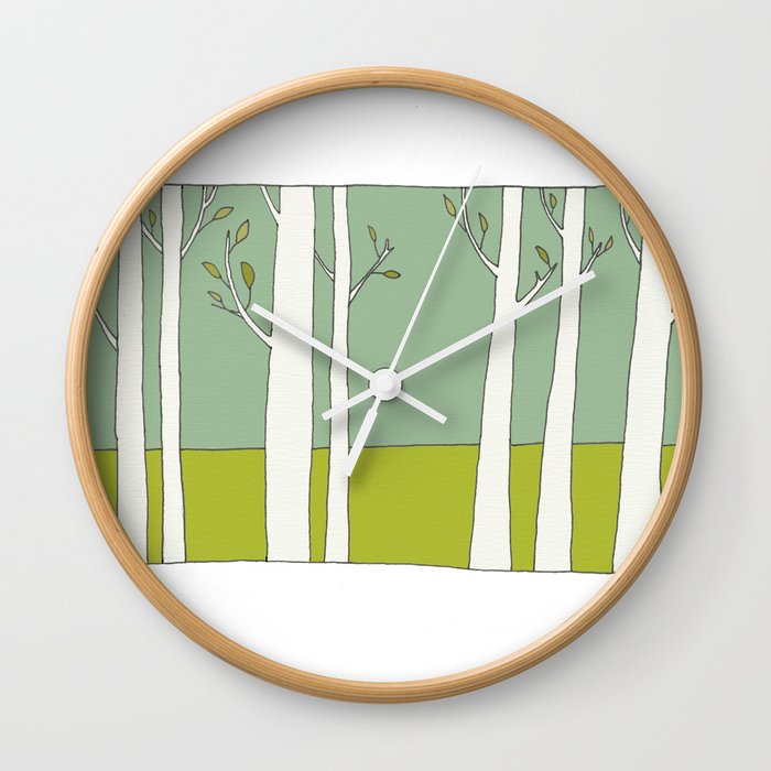 The Trees Wall Clock