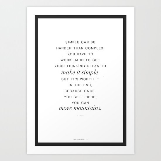 Jobs Art Print