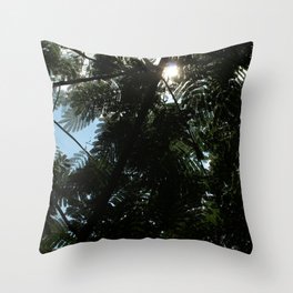leaves II Throw Pillow
