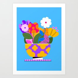 Flower Lover Art Print Art Print