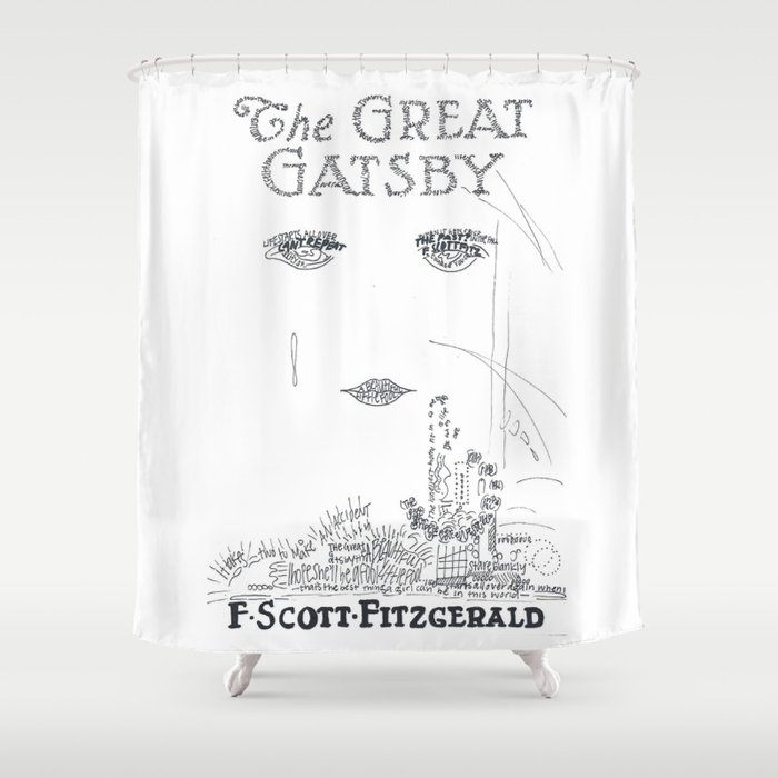 The Great Gatsby Shower Curtain