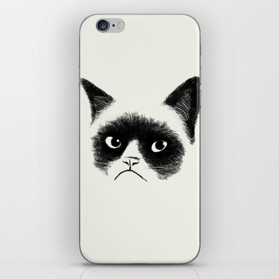 Grumpy Cat iPhone Skin