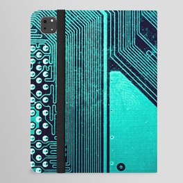 Circuit board iPad Folio Case