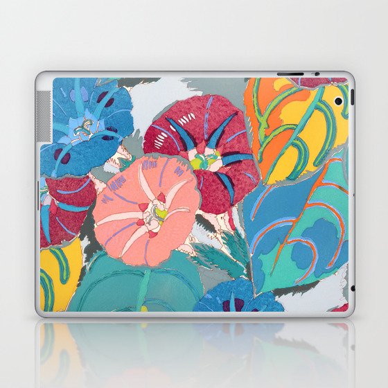 Vintage Floral 3 Laptop & iPad Skin