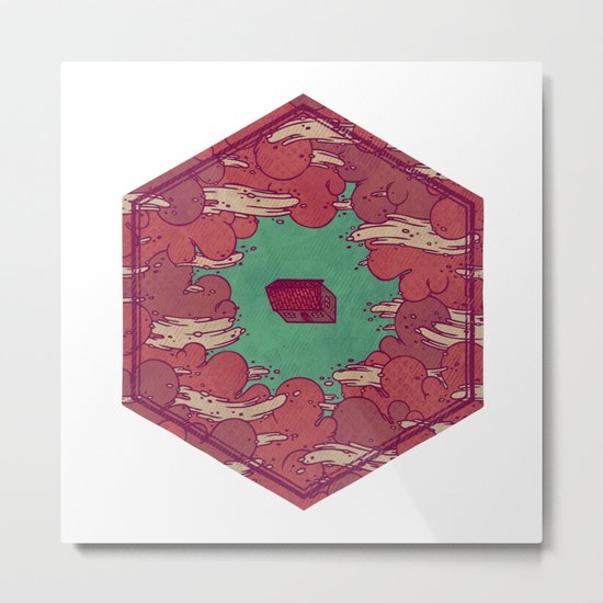 Away from Everything Metal Print