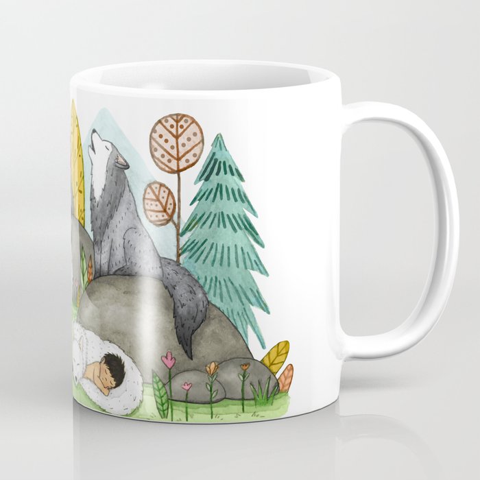 Raised by Wolves Coffee Mug