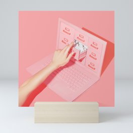 Computer Files Mini Art Print