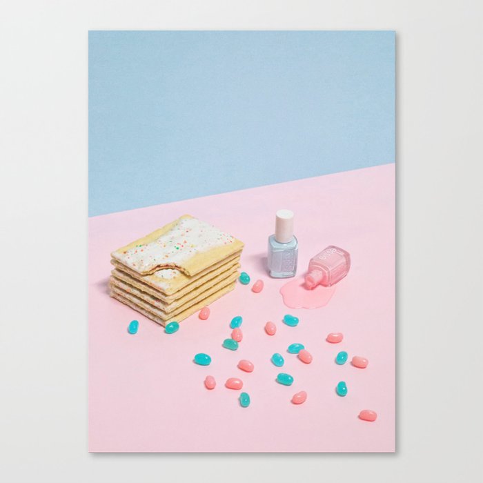Spilled the Beans Canvas Print